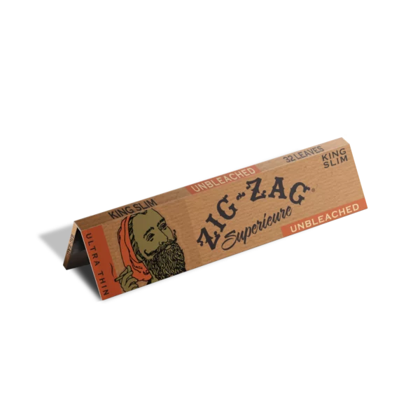 Zig Zag King Slim Unbleached - Image 2