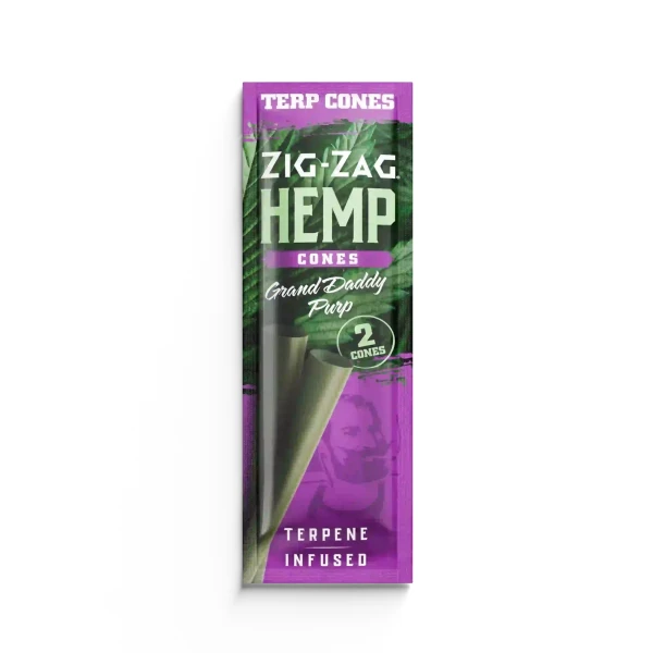 Zig-Zag Terpene Infused Hemp Cones 2PK - Image 5