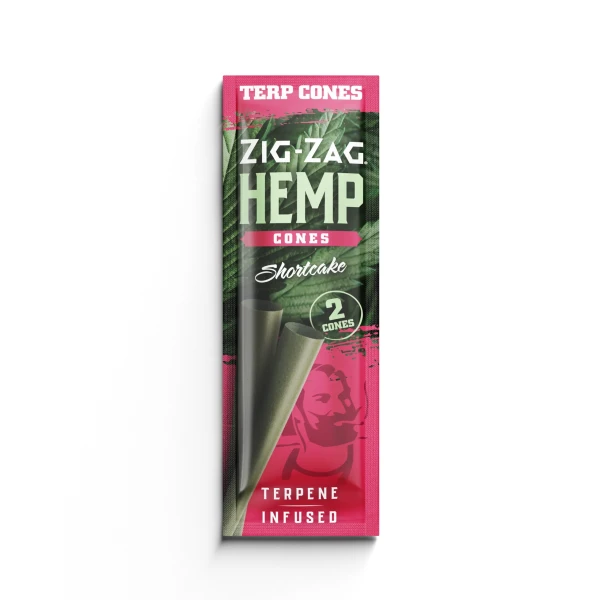 Zig-Zag Terpene Infused Hemp Cones 2PK - Image 3