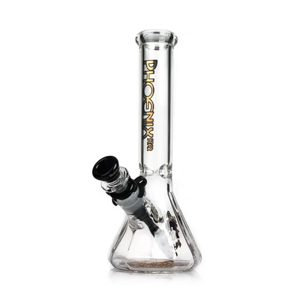 Phoenix Hectogon Base Beaker w/ Matching Stem & Bowl - Image 4