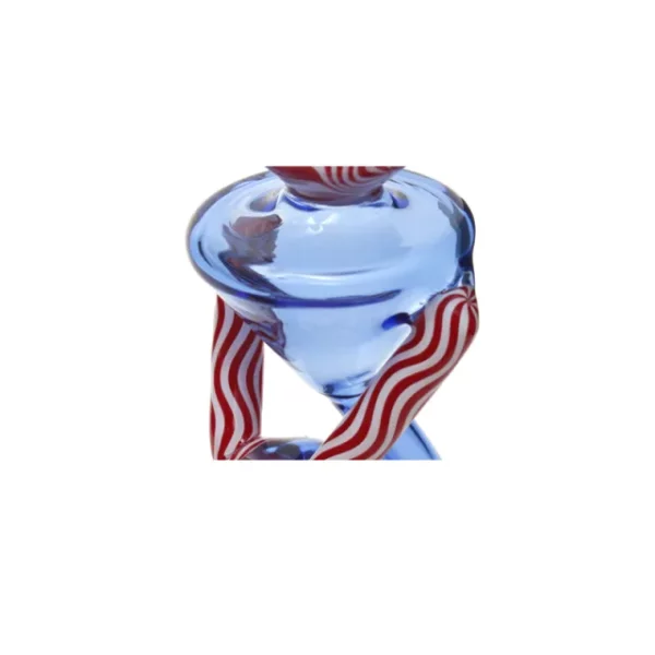 Candy Stripe American Glass Recycler - Image 5