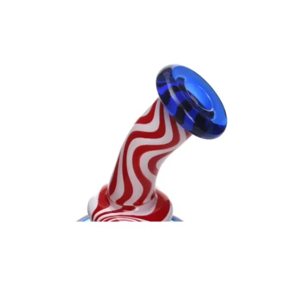 Candy Stripe American Glass Recycler - Image 7