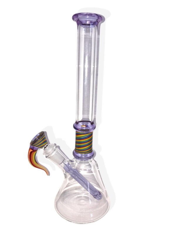 Homeblown Glassworks Purple Rainbow - Image 2