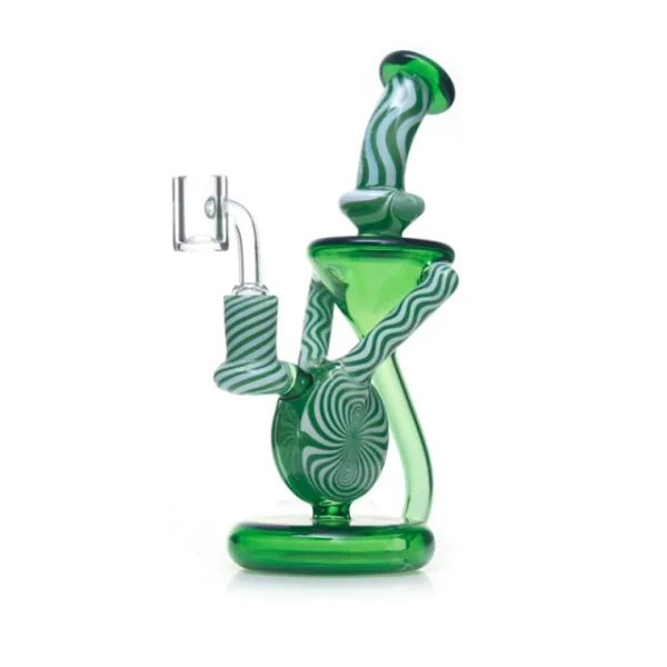 Candy Stripe American Glass Recycler - Image 2