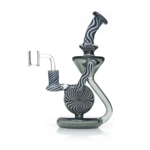 Candy Stripe American Glass Recycler - Image 4