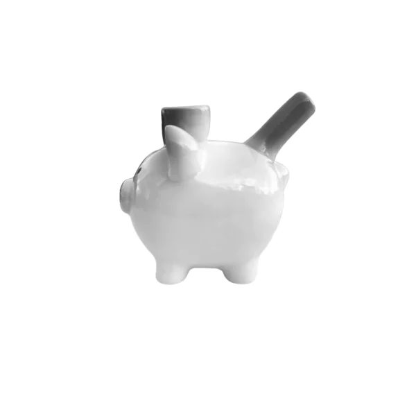 Pig Novelty Pipe White - Image 2