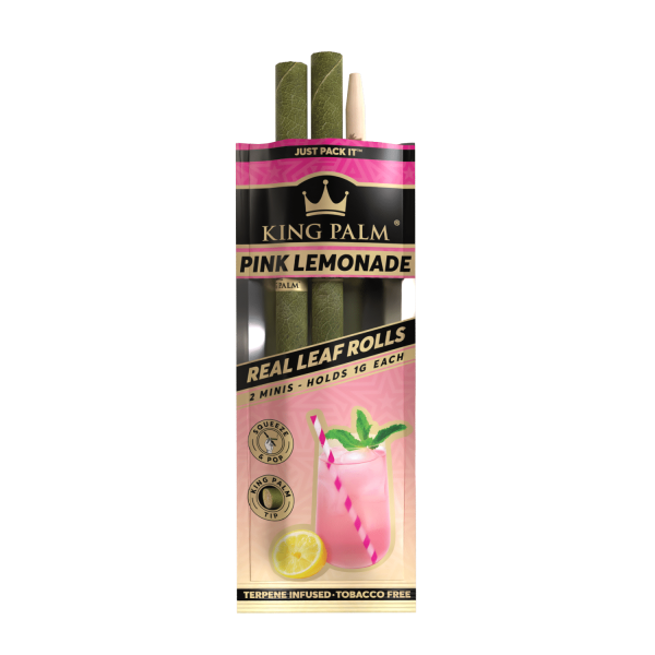 King Palm Hemp Wraps Pink Lemonade