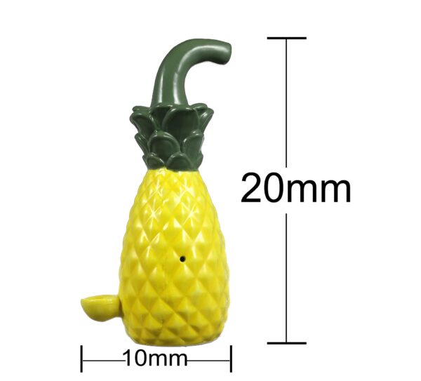 Ceramic Pineapple Pipe - Image 2