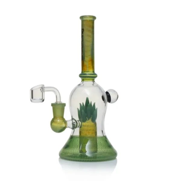 Phoenix Glass Pineapple Perc Bong - Image 3