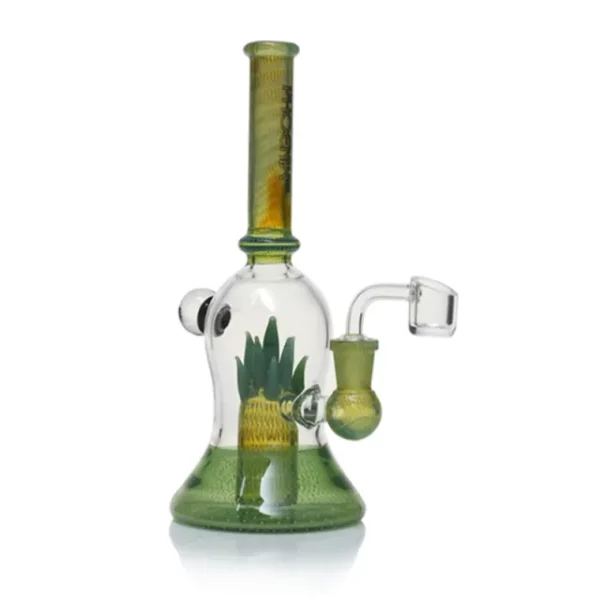 Phoenix Glass Pineapple Perc Bong - Image 4