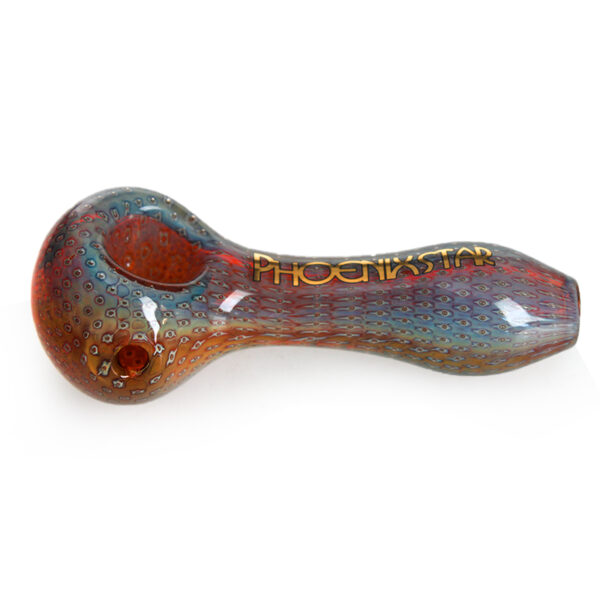 Phoenix Star Fumed Bubble Hand Pipe - Image 2