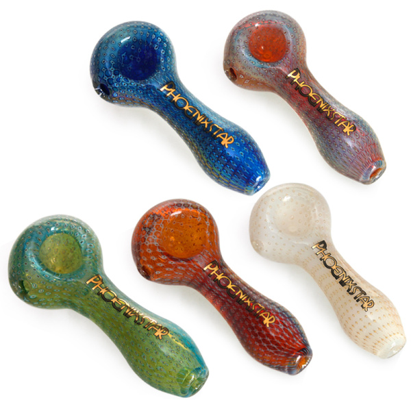 Phoenix Star Fumed Bubble Hand Pipe