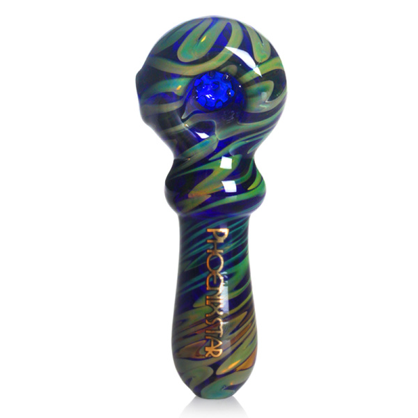 Phoenix Star Swirl Spoon with Built-in Screen