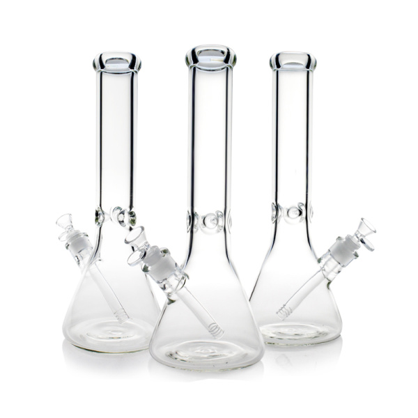 12" Basic Beaker Clear Bong