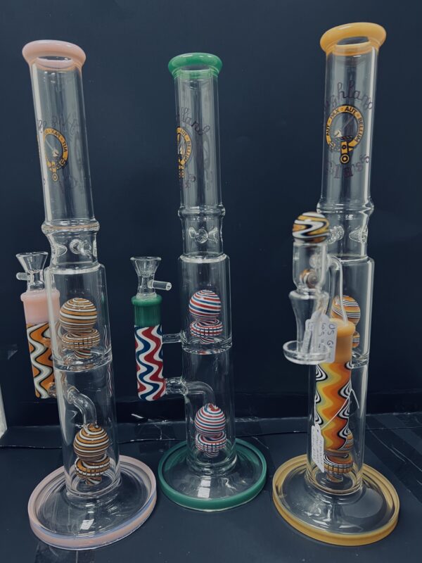 Highland Glass Double Bubble Perc - Image 2