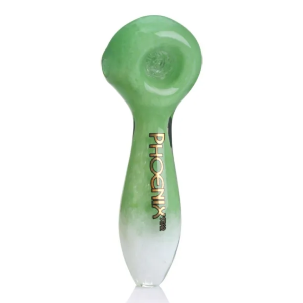 Phoenix Star Spoon Pipe With 5-hole Glass Filter Screen 4.5 Inches - Image 4