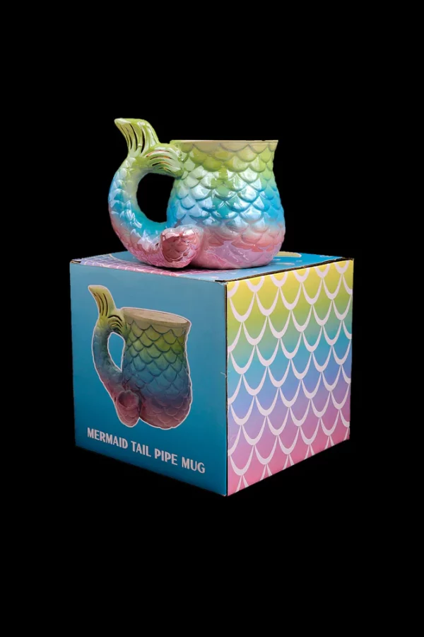 Mermaid Tail Pipe Mug - Image 2