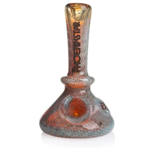 Upright Bubble Fumed Hand Pipe 3.5" - Image 2