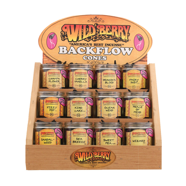 Wild Berry backflow incense cones